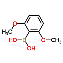 2,6-Dimethoxyphenylboronic acid Structure