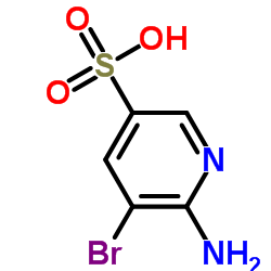 6-Amino-5-bromopyridinium-3-sulfonate picture