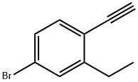 4-Bromo-2-ethyl-1-ethynylbenzene Structure