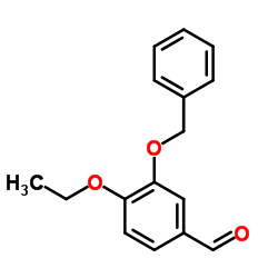 3-Benzyloxy-4-ethoxy-benzaldehyde结构式