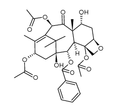 7-epi-13-acetylbaccatin III结构式