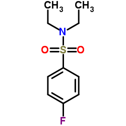 N,N-Diethyl-4-fluorobenzenesulfonamide Structure