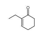 2-Ethyl-cyclohex-2-enone结构式