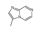 3-Methylimidazo[1,2-a]pyrazine结构式