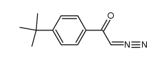 1-(4-tert-butyl-phenyl)-2-diazo-ethanone Structure