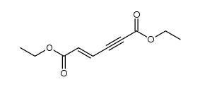 diethyl trans-but-1-en-3-yne-1,4-dicarboxylate Structure