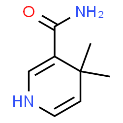 3-Pyridinecarboxamide,1,4-dihydro-4,4-dimethyl-(9CI) Structure