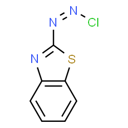 Benzothiazole, 2-(chloroazo)- (9CI) structure