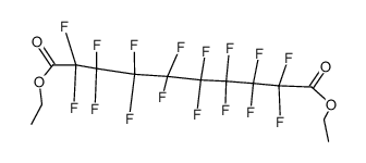 diethyl perfluorosebacate Structure