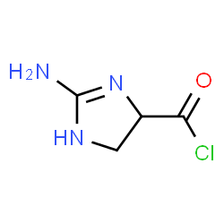 1H-Imidazole-4-carbonyl chloride, 2-amino-4,5-dihydro- (9CI) structure