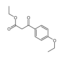 Ethyl 3-(4-ethoxyphenyl)-3-oxopropanoate structure