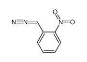 o-nitrobenzyl diazomethane Structure