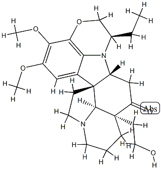 22α-Ethyl-15,16-dimethoxy-4,25-secoobscurinervan-4-one structure