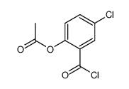 2-acetoxy-5-chlorobenzoyl chloride Structure