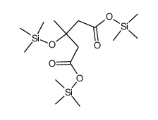 3-Methyl-3-[(trimethylsilyl)oxy]glutaric acid bis(trimethylsilyl) ester picture