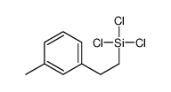 Trichloro[2-(3-methylphenyl)ethyl]silane Structure