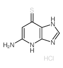 3-amino-2,7,9-triazabicyclo[4.3.0]nona-3,8,10-triene-5-thione结构式