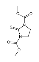 dimethyl 2-sulfanylideneimidazolidine-1,3-dicarboxylate结构式