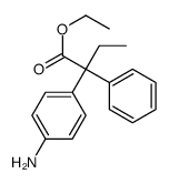 ethyl 2-(4-aminophenyl)-2-phenylbutanoate Structure