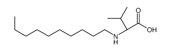 (2S)-2-(decylamino)-3-methylbutanoic acid Structure