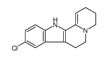 9-chloro-2,3,4,6,7,12-hexahydroindolo[2,3-a]quinolizine Structure