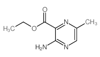 2-Pyrazinecarboxylicacid, 3-amino-6-methyl-, ethyl ester picture