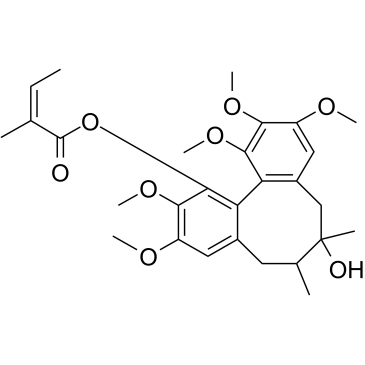 当归酰基戈米辛H结构式