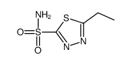 1,3,4-Thiadiazole-2-sulfonamide,5-ethyl-(9CI) Structure