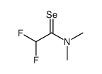 2,2-difluoro-N,N-dimethylethaneselenoamide Structure