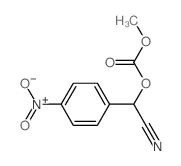 [cyano-(4-nitrophenyl)methyl] methyl carbonate Structure