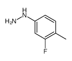 (3-Fluoro-4-methylphenyl)hydrazine structure