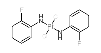 dichloroplatinum; (2-fluorophenyl)azanide结构式