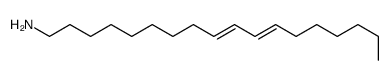 (9Z,11Z)-9,11-Octadecadien-1-amine Structure