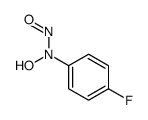 Benzenamine, 4-fluoro-N-hydroxy-N-nitroso- (9CI)结构式