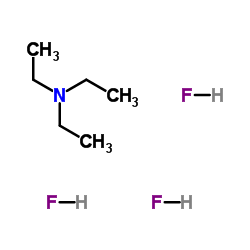 N,N-Diethylethanamine trihydrofluoride Structure