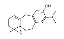 [11aS,(-)]-2,3,5,10,11,11aα-Hexahydro-1,1-dimethyl-8-(1-methylethyl)-1H-dibenzo[a,d]cyclohepten-7-ol Structure