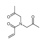 N,N-bis(2-oxopropyl)prop-2-enamide结构式