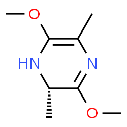 Pyrazine, 1,2-dihydro-3,6-dimethoxy-2,5-dimethyl-, (S)- (9CI) Structure