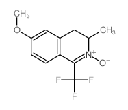 Isoquinoline,3,4-dihydro-6-methoxy-3-methyl-1-(trifluoromethyl)-, 2-oxide picture