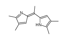 Pyrrole, 5-[1-(4,5-dimethyl-2H-pyrrol-2-ylidene)ethyl]-2,3-dimethyl- (8CI)结构式