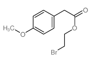 2-bromoethyl 2-(4-methoxyphenyl)acetate picture