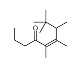 5,6,7,8,8-pentamethylnon-5-en-4-one structure