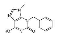 3-benzyl-9-methylpurine-2,6-dione Structure