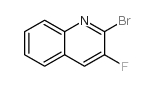 2-Bromo-3-fluoroquinoline structure