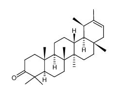 (18α)-5α-Urs-20-en-3-one结构式