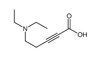 5-(Diethylamino)-2-pentynoic acid结构式