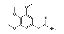 2-(3,4,5-trimethoxyphenyl)ethanimidamide Structure