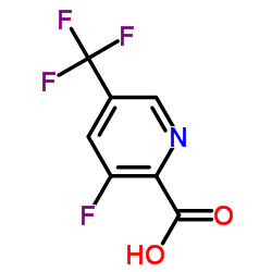 3-Fluoro-5-(trifluoromethyl)picolinic acid Structure