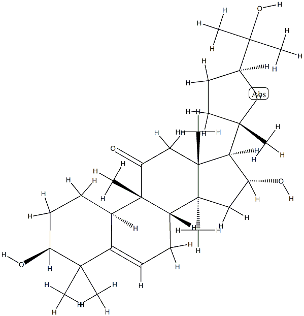 (10α,24S)-20,24-Epoxy-3β,16α,25-trihydroxy-9β-methyl-19-norlanost-5-en-11-one picture