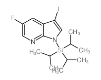 5-氟-3-碘-1-三异丙基甲硅烷基-1H-吡咯并[2,3-b]吡啶图片